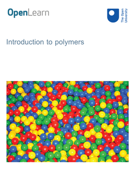 Introduction to Polymers