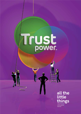 All the Little Things TRUSTPOWER 2018 ANNUAL REPORT Little Things Lead to Greatness