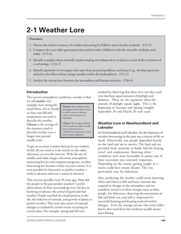 2-1 Weather Lore