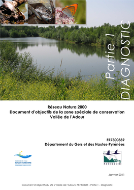 P a Rtie 1 D IA G N O STIC Réseau Natura 2000