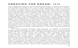 Creating the Dream, 1916