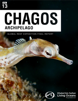 Global Reef Expedition: Chagos Archipelago Final Report