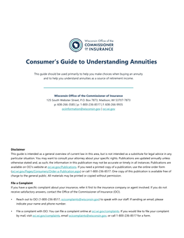 Understanding Annuities