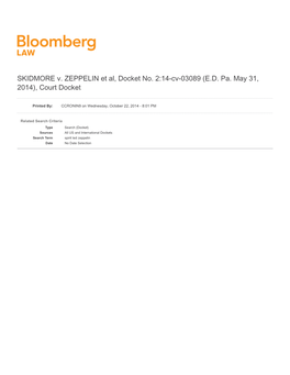 SKIDMORE V. ZEPPELIN Et Al, Docket No. 2:14-Cv-03089 (E.D