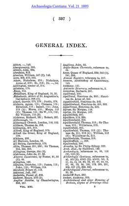 General Index