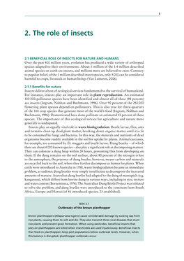 Edible Insect Species Identified Providing Definitive Figures on the Number of Edible Insect Species Worldwide Is Difficult for Several Reasons