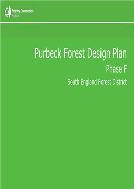 Purbeck Forest Design Plan