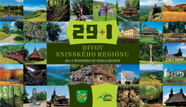 Divov Sninského Regiónu 29+1 Wonders of Snina Region Eporušená Príroda Vo Svojej Kráse a Majestátnosti