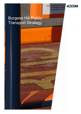 Burgess Hill Public Transport Strategy 2016