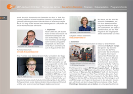 ZDF-Jahrbuch 2015 Start Themen Des Jahres Das Jahr Im Rückblick Finanzen Dokumentation Programmchronik