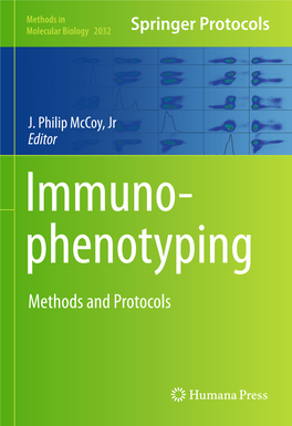 Immunophenotyping Methods and Protocols