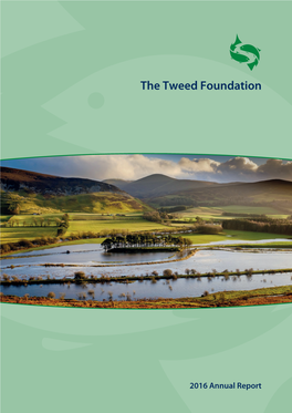 16395 Tweed Foundation Annual Report 2016.Indd