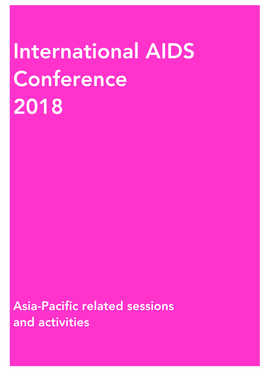 International AIDS Conference 2018