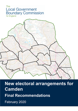 New Electoral Arrangements for Camden Final