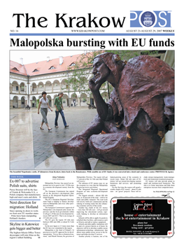 Malopolska Bursting with EU Funds