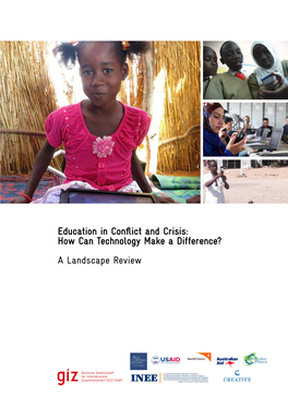 Education in Conflict and Crisis: How Can Technology Make a Difference