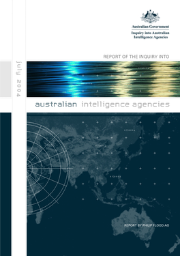 Report of the Inquiry Into Australian Intelligence Agencies