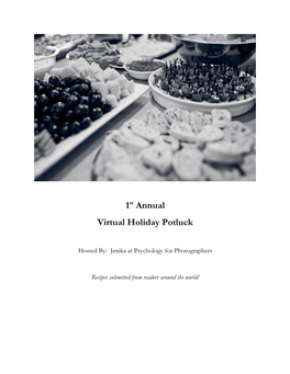 1St Annual Virtual Holiday Potluck