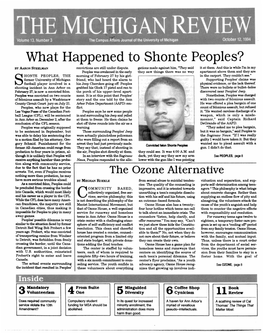 What Happened to Shonte Peoples? by AARON STEELMAN Convictions Are Still Under Dispute