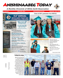 Anishinaabeg Today Wednesday, June 2, 2021