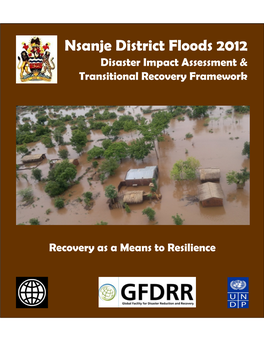 Nsanje District Floods 2012 Disaster Impact Assessment & Transitional Recovery Framework