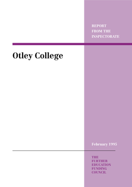Otley College