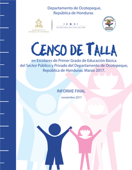 Censo De Talla Censo De Talla Puntos Porcentuales 2001 2017 De Diferencia Entre Municipio 2001 Y 2017 No