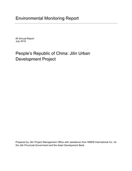 46048-002: Jilin Urban Development Project