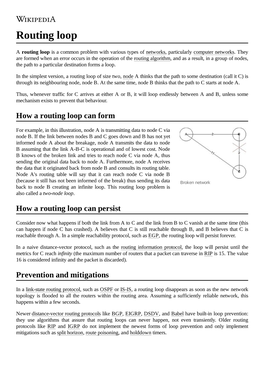 Routing Loop