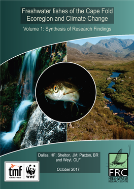 Freshwater Fishes of the Cape Fold Ecoregion and Climate Change Volume 1: Synthesis of Research Findings