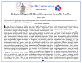 Historiographical Survey of the Texas Navy