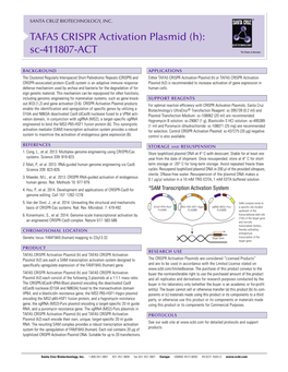 TAFA5 CRISPR Activation Plasmid (H): Sc-411807-ACT