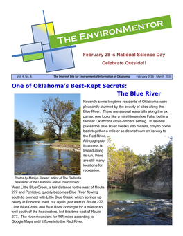 One of Oklahoma's Best-Kept Secrets: the Blue River