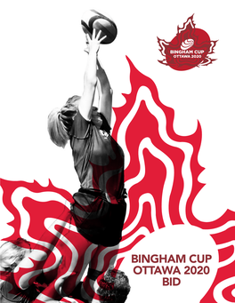 Bingham Cup Ottawa 2020 Bid Book