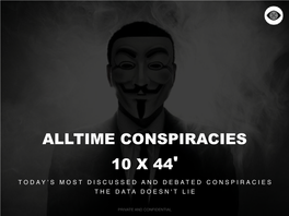 Alltime Conspiracies Copro 10X44MINS