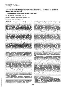 Transcription Factors