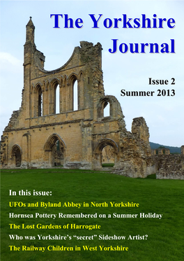 The Yorkshire Journal Summer 2013