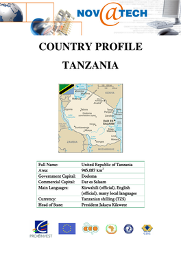 Country Profile Tanzania