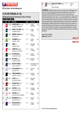 13:30 CHELTENHAM, 2M 110Y Valseur Lido and WICKLOW BRAVE This Time Around