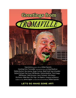 GREETINGS from TROMAVILLE Press