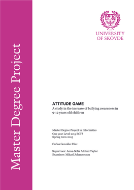 Serious Game Msc Thesis