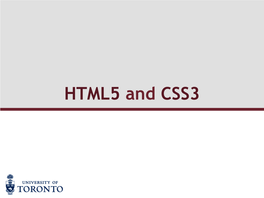 HTML5 and CSS3 Web Browser