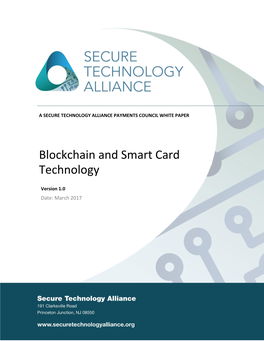 Blockchain and Smart Card Technology