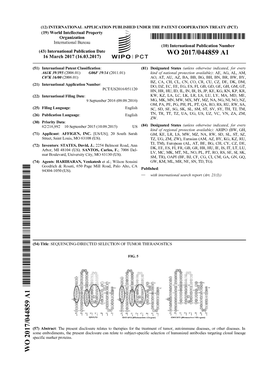 W O 2017/044859 A1 16 March 2017 (16.03.2017) WIPO I PCT