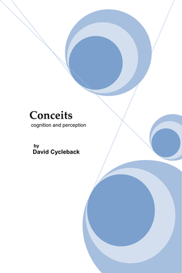Conceits : Cognition and Perception by David Rudd Cycleback