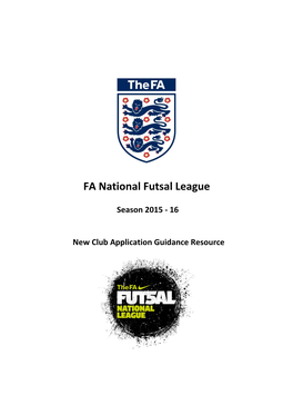 FA National Futsal League