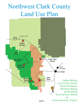Northwest Clark County Land Use Plan Vii December 2019