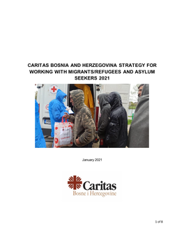 Caritas Bosnia and Herzegovina Strategy for Working with Migrants/Refugees and Asylum Seekers 2021