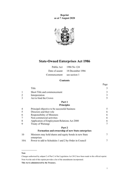 State-Owned Enterprises Act 1986