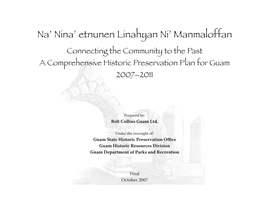 Guam Historic Preservation Plan